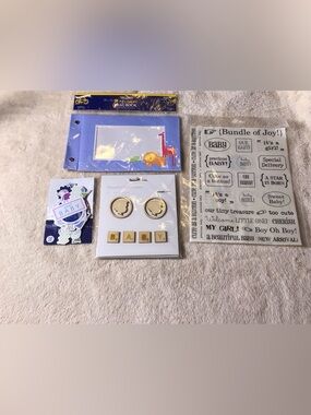 Baby Themed Scrapbook Embellishments